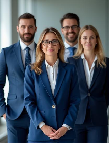 Portrait d’équipe en entreprise